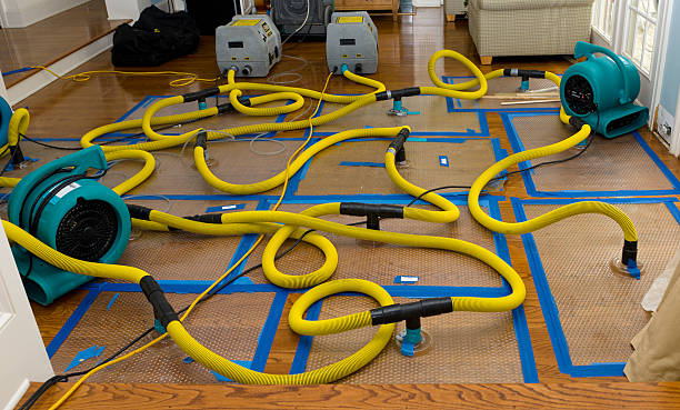 Professional Crawl Space Water Removal technician working in Galloway, OH